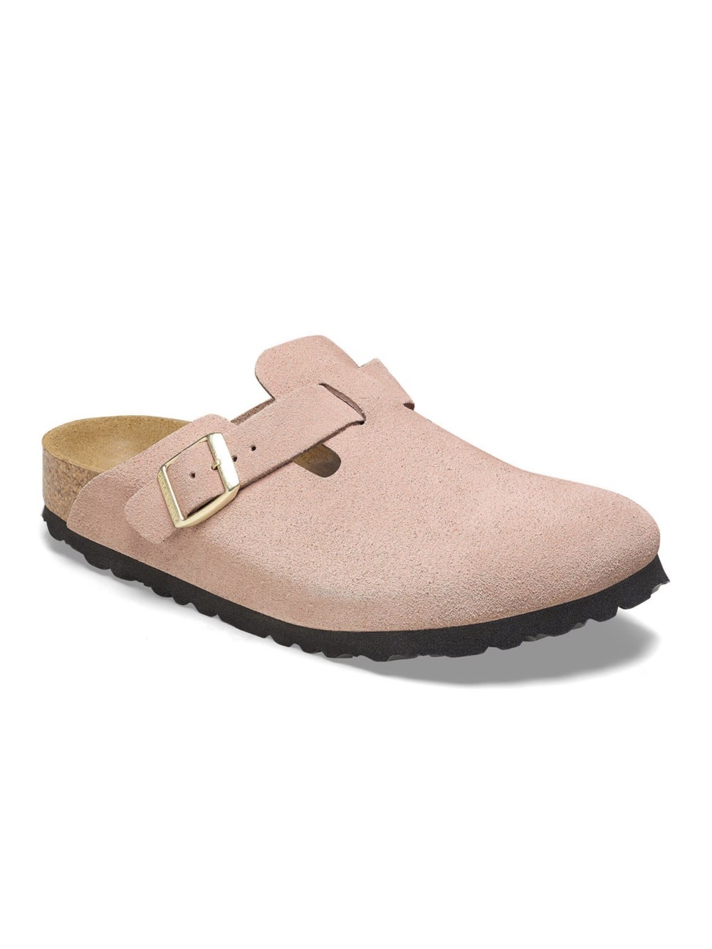 Birkenstock Pink Suede Boston Slip-On Clog women’s size 9